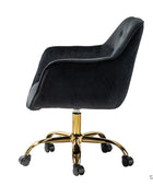 Jovida Velvet Tufted Office Chair - Hulala Home