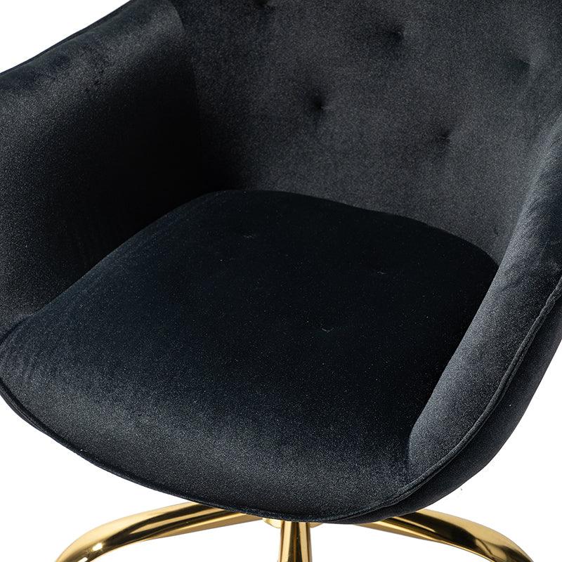 Jovida Velvet Tufted Office Chair - Hulala Home