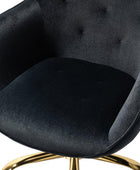 Jovida Velvet Tufted Office Chair - Hulala Home