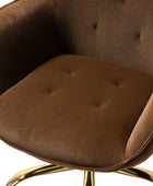 Jovida Velvet Tufted Office Chair