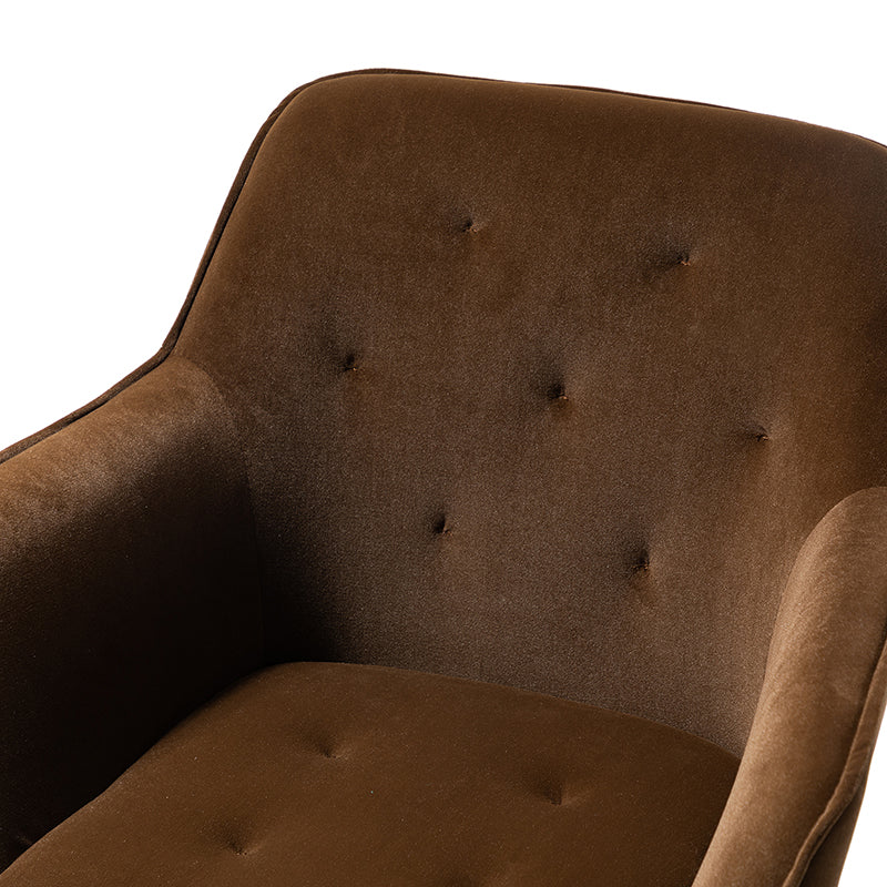 Jovida Velvet Tufted Office Chair