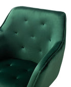 Jovida Velvet Tufted Office Chair - Hulala Home