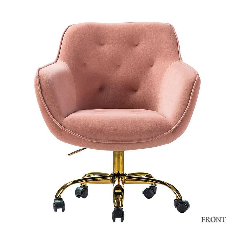 Jovida Velvet Tufted Office Chair - Hulala Home