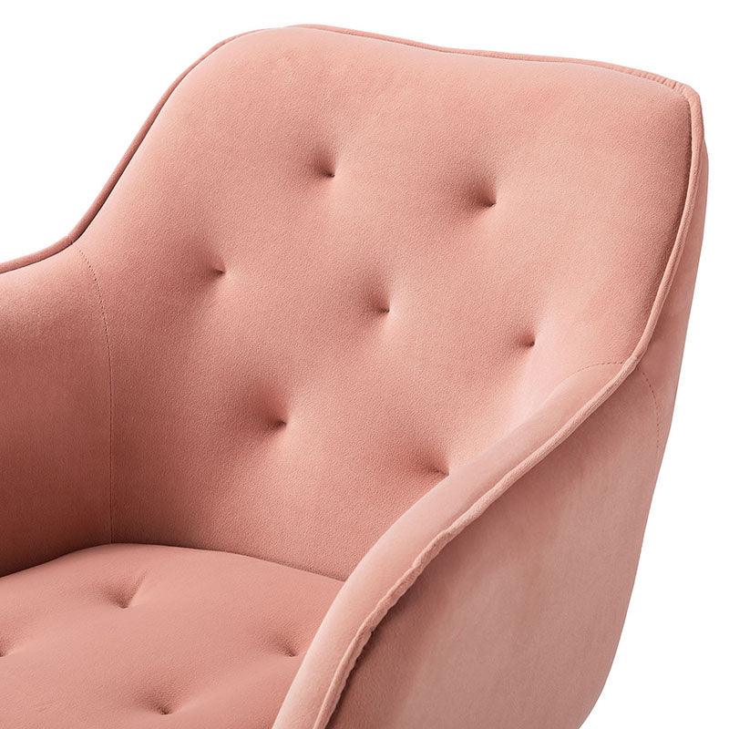 Jovida Velvet Tufted Office Chair - Hulala Home