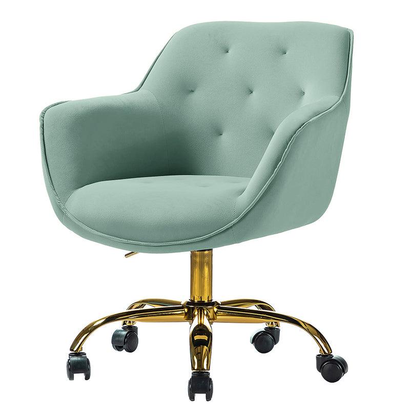 Jovida Velvet Tufted Office Chair - Hulala Home