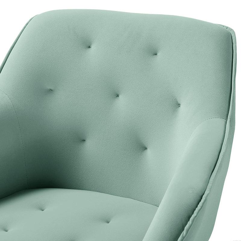 Jovida Velvet Tufted Office Chair - Hulala Home