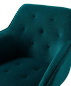 Jovida Velvet Tufted Office Chair - Hulala Home