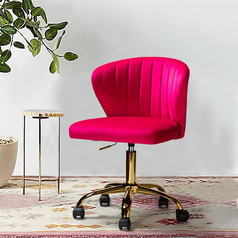 Chandra Velvet Office Chair - Hulala Home