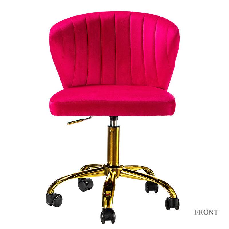 Chandra Velvet Office Chair - Hulala Home