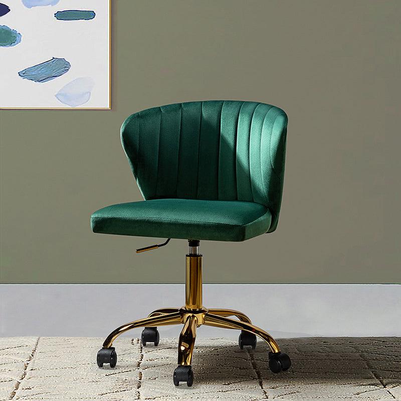 Chandra Velvet Office Chair - Hulala Home