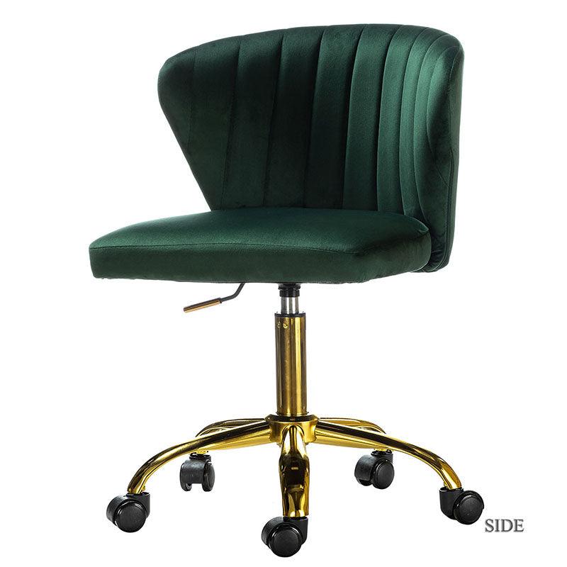 Chandra Velvet Office Chair - Hulala Home