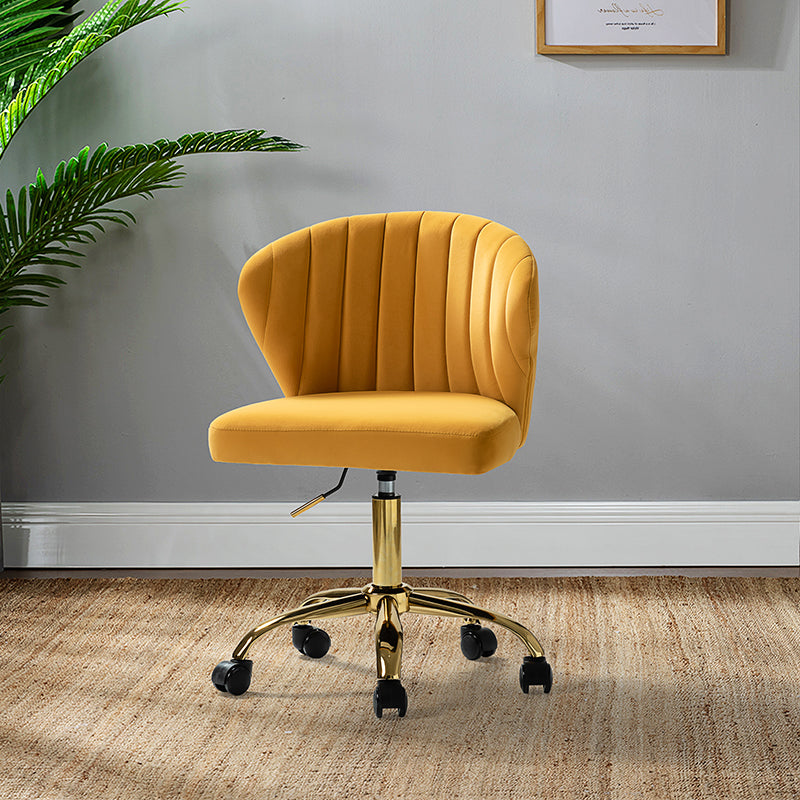 Chandra Velvet Office Chair