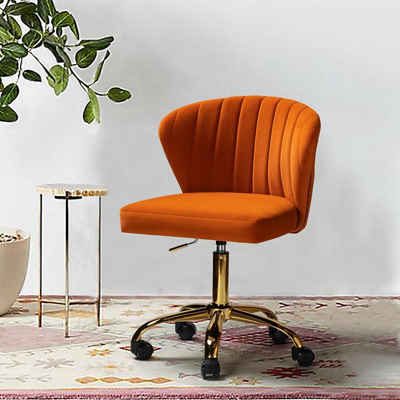 Chandra Velvet Office Chair - Hulala Home