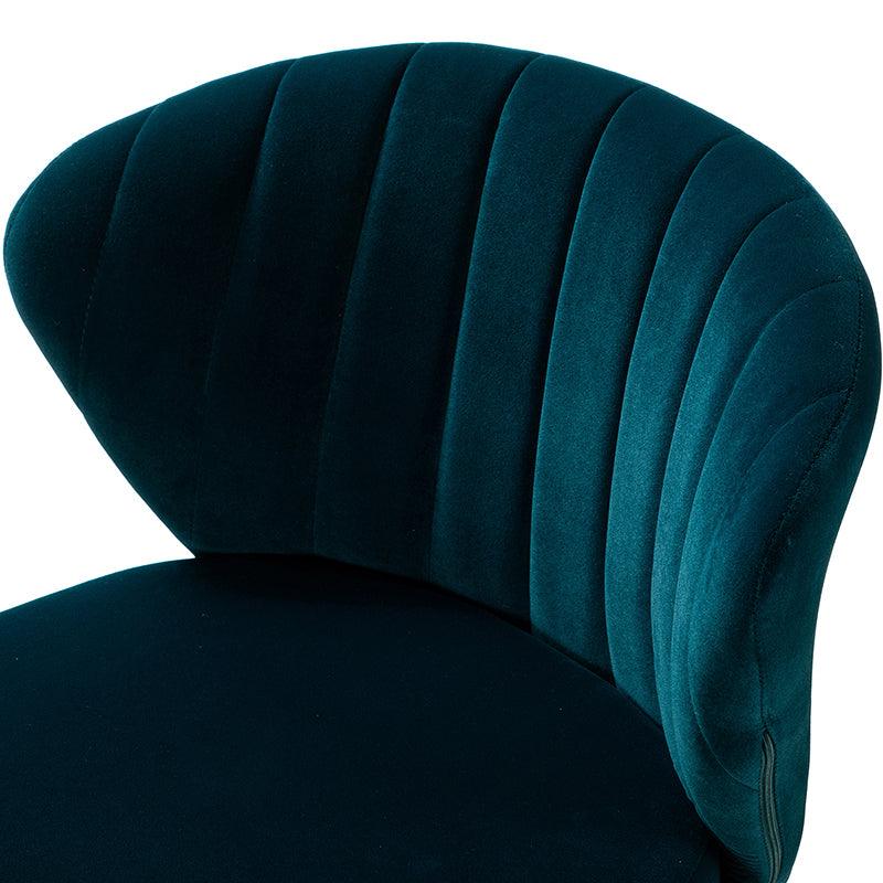 Chandra Velvet Office Chair - Hulala Home