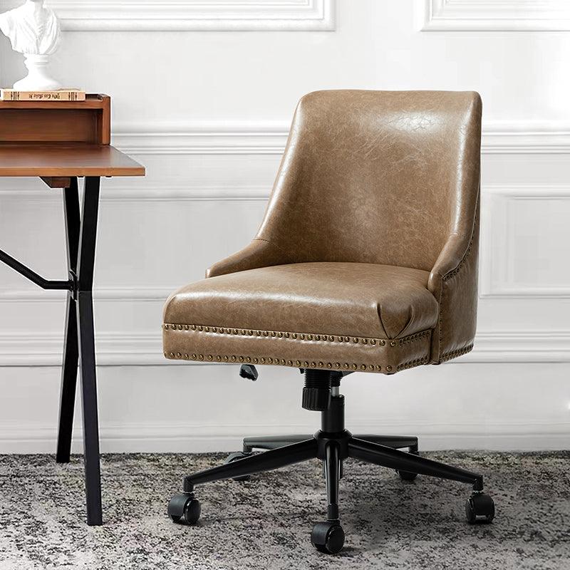 Juniper Vegan Leather Office Chair - Hulala Home