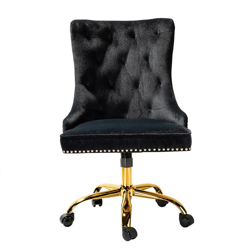 Adega Velvet Adjustable Office Chair - Hulala Home