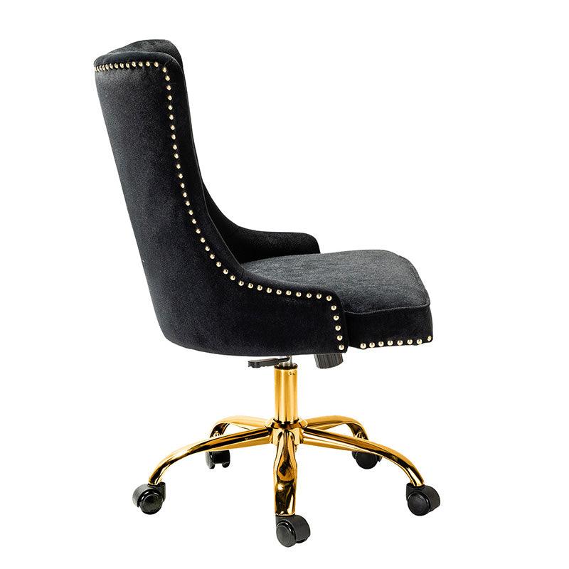 Adega Velvet Adjustable Office Chair - Hulala Home