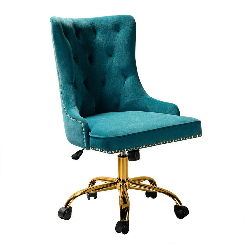 Adega Velvet Adjustable Office Chair - Hulala Home