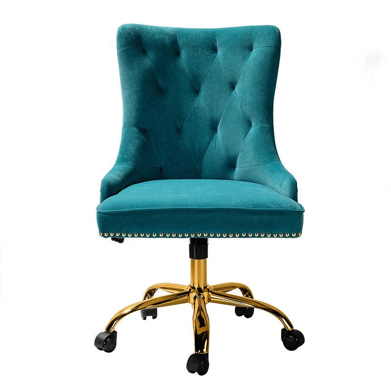 Adega Velvet Adjustable Office Chair - Hulala Home