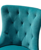 Adega Velvet Adjustable Office Chair - Hulala Home
