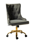 Adega Velvet Adjustable Office Chair - Hulala Home