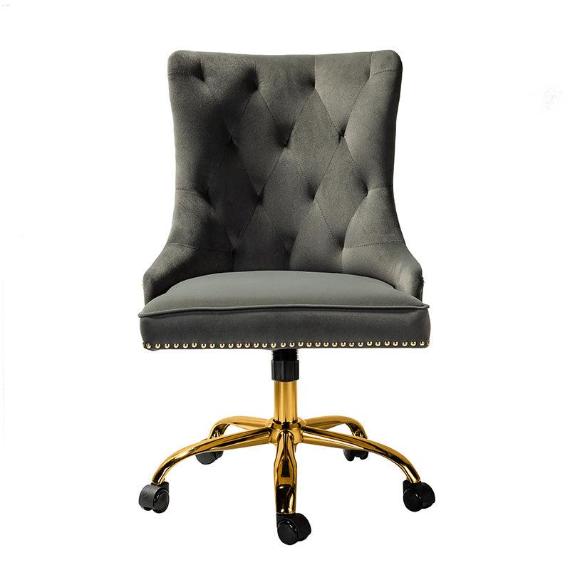 Adega Velvet Adjustable Office Chair - Hulala Home