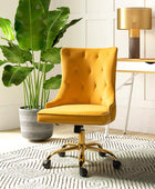 Adega Velvet Adjustable Office Chair - Hulala Home