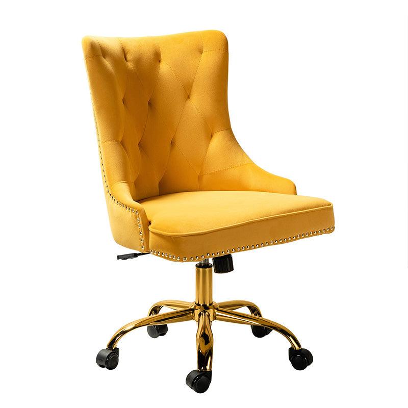 Adega Velvet Adjustable Office Chair - Hulala Home