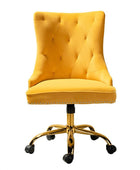 Adega Velvet Adjustable Office Chair - Hulala Home