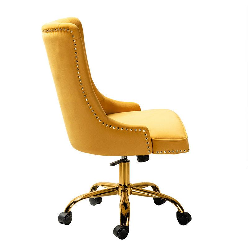 Adega Velvet Adjustable Office Chair - Hulala Home