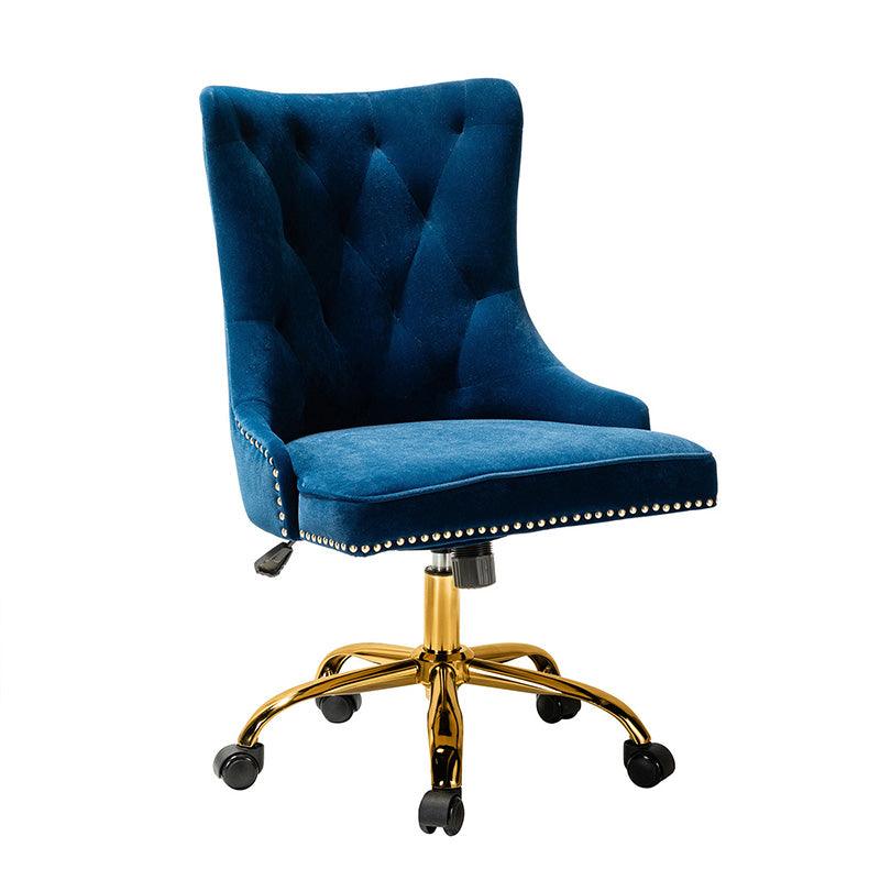 Adega Velvet Adjustable Office Chair - Hulala Home