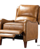 Deliat Genuine Leather Recliner - Hulala Home