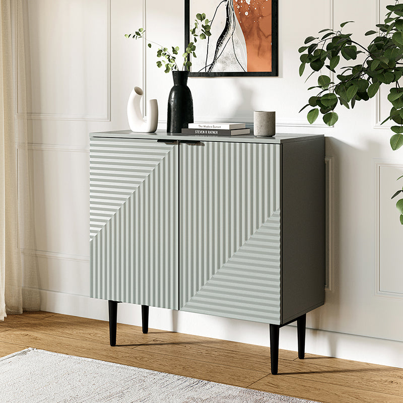 Lasse 35" Tall+2-Door Accent Cabinet