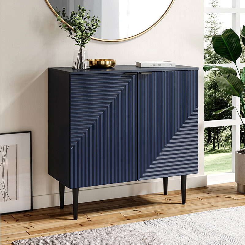 Lasse 35" Tall+2-Door Accent Cabinet