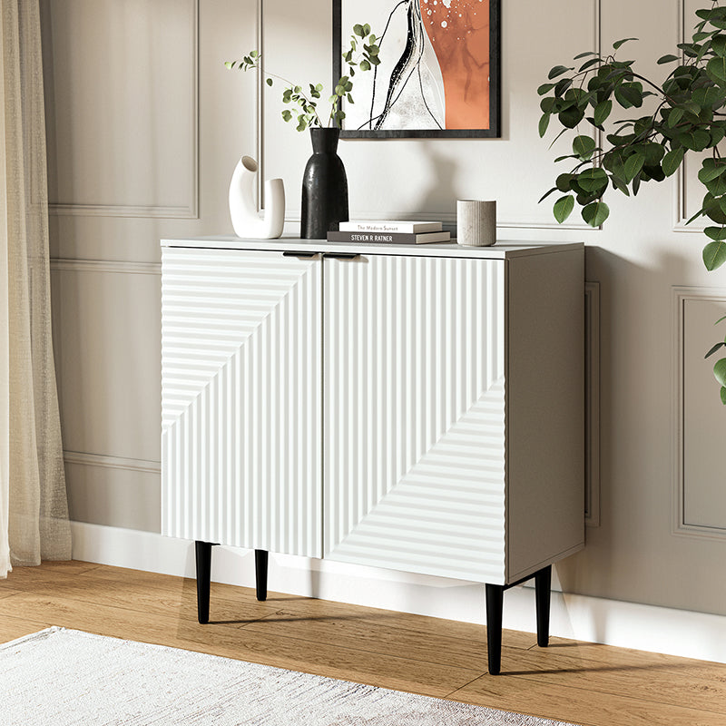 Lasse 35" Tall+2-Door Accent Cabinet