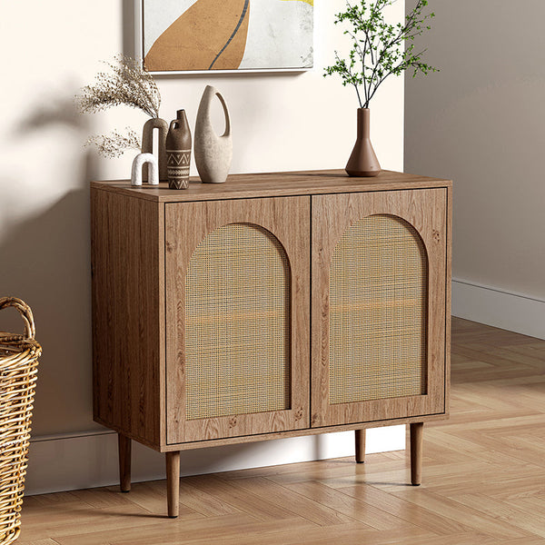 Norbert 32" Tall+2-Door Accent Cabinet