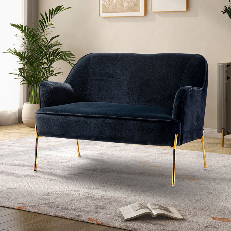 Africa Contemporary Velvet Loveseat