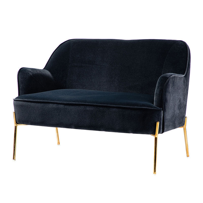 Africa Contemporary Velvet Loveseat