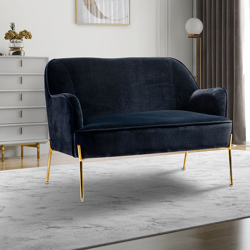 Africa Contemporary Velvet Loveseat