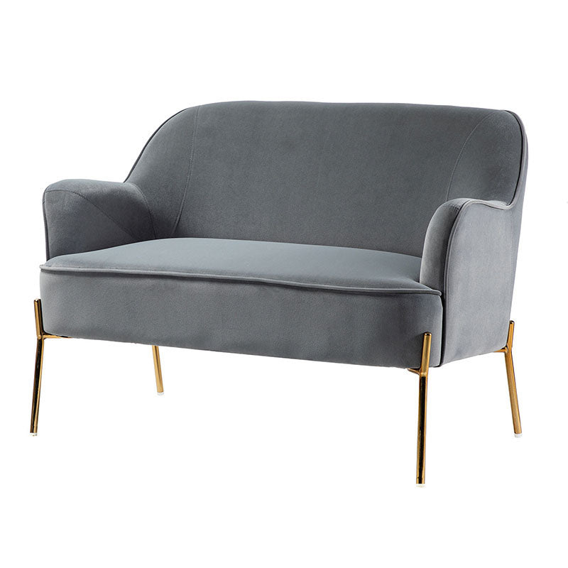 Africa Contemporary Velvet Loveseat