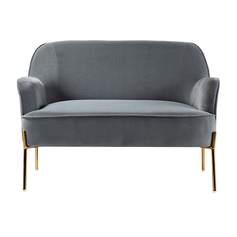 Africa Contemporary Velvet Loveseat