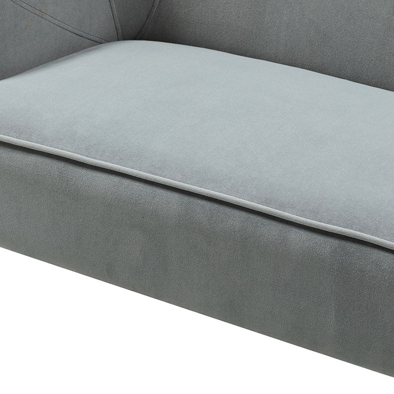 Africa Contemporary Velvet Loveseat