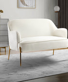 Africa Contemporary Velvet Loveseat