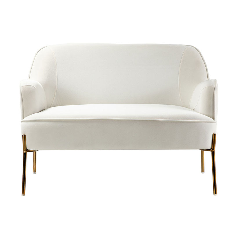 Africa Contemporary Velvet Loveseat