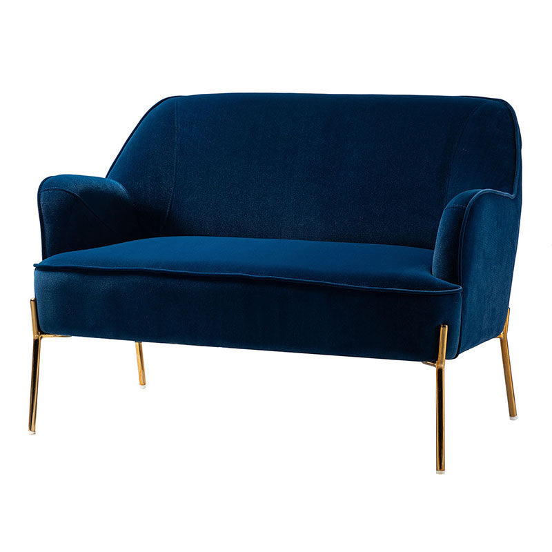 Africa Contemporary Velvet Loveseat