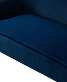 Africa Contemporary Velvet Loveseat