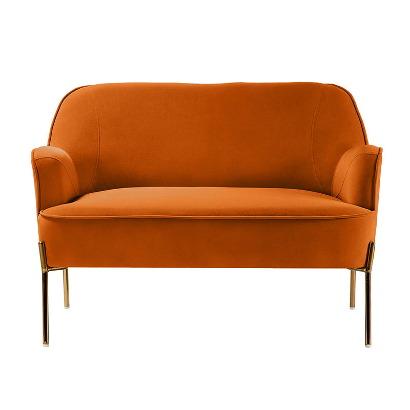 Africa Contemporary Velvet Loveseat