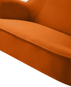 Africa Contemporary Velvet Loveseat