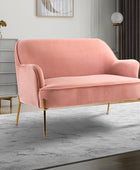 Africa Contemporary Velvet Loveseat