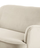 Africa Contemporary Velvet Loveseat